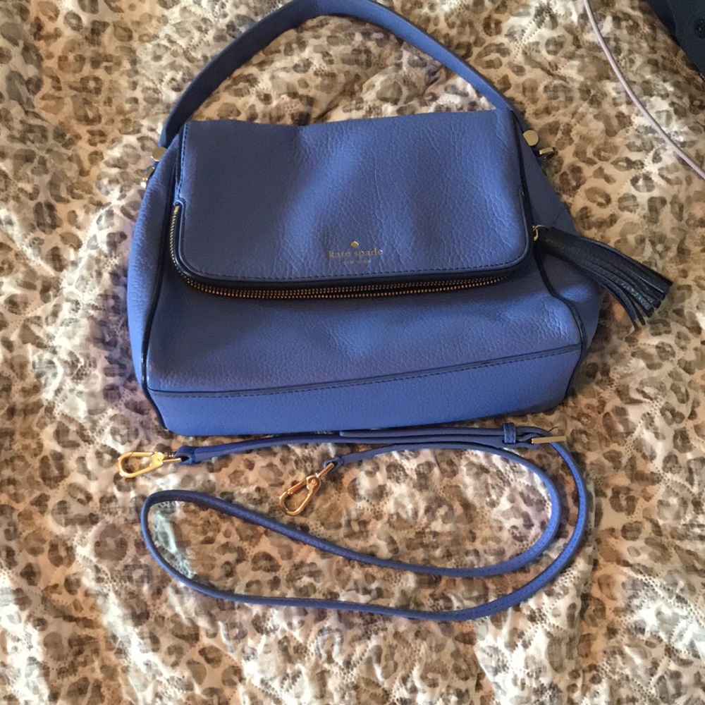 Blue Kate spade purse